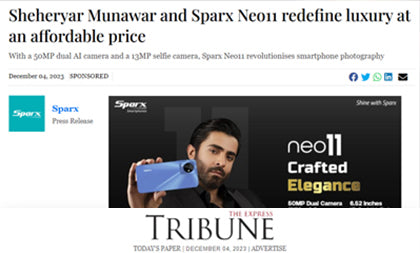 Sheheryar Munawar and Sparx Neo11 redefine luxury at an affordable price
