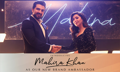 Introducing Mahira Khan As Our New Brand Ambassador